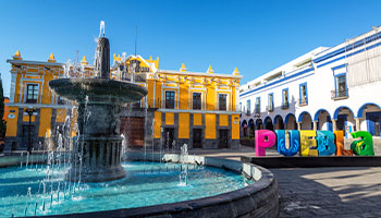 4. Celebrations in Puebla include a battle re-enactment