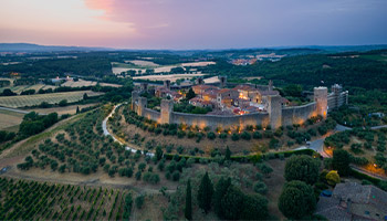3. Go behind the walls of Monteriggioni