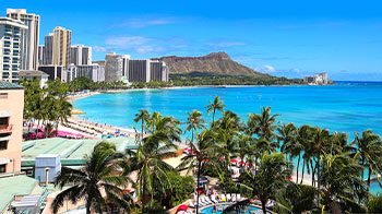 6. Waikiki Beach, Hawaii