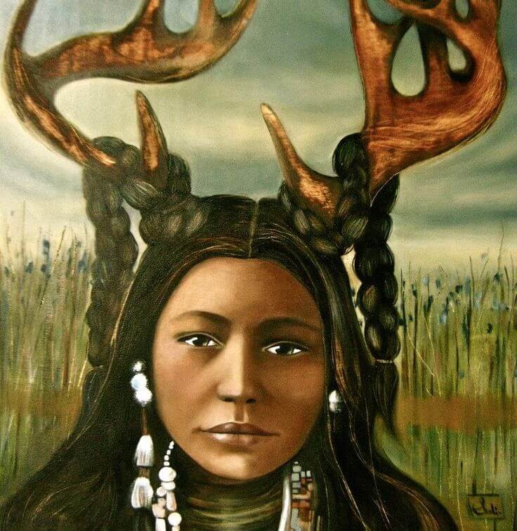 USA: The Deer Woman