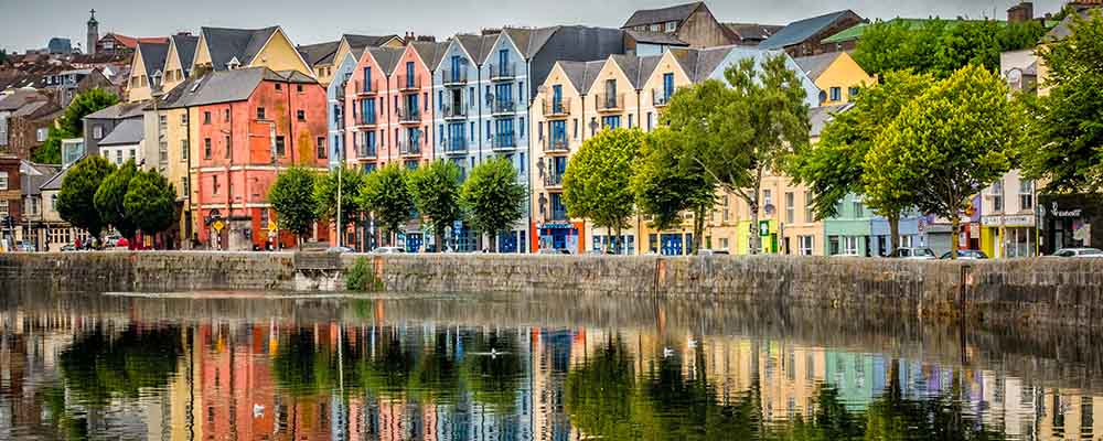 Cork city located in Ireland