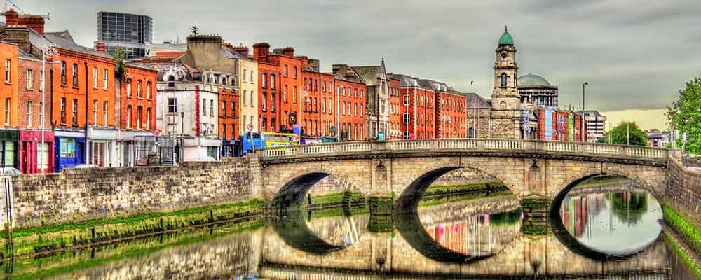 Dublin city located in Ireland